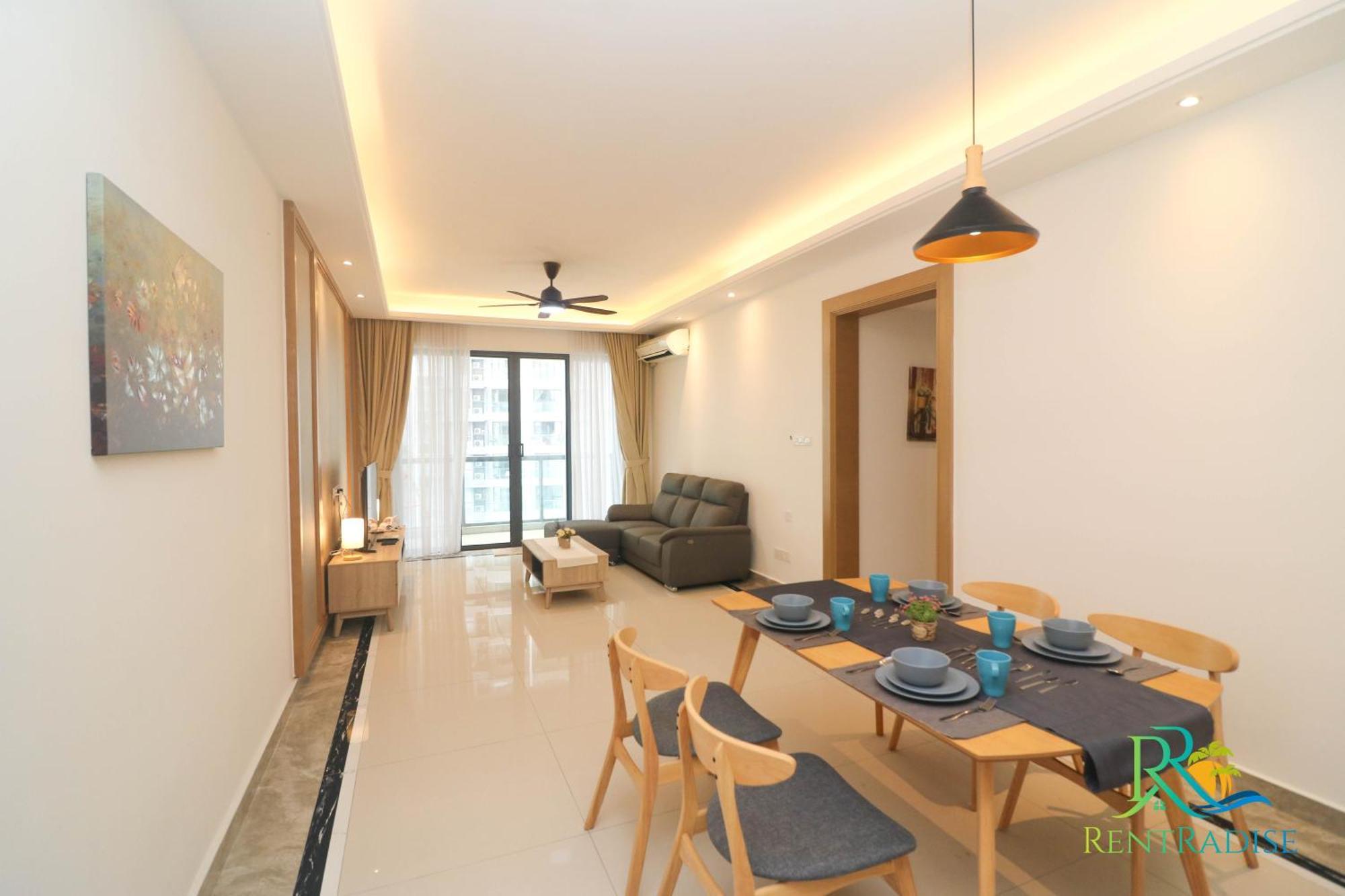 R&F Princess Cove Ciq Premium Sea & City View Suites By Neo Johor Bahru Rum bild